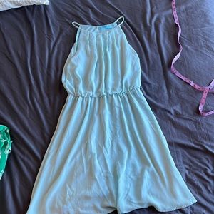 Light blue dress
